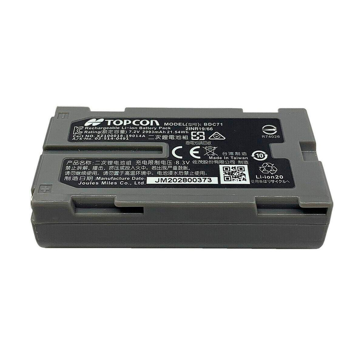 Batería BDC71 SOKKIA